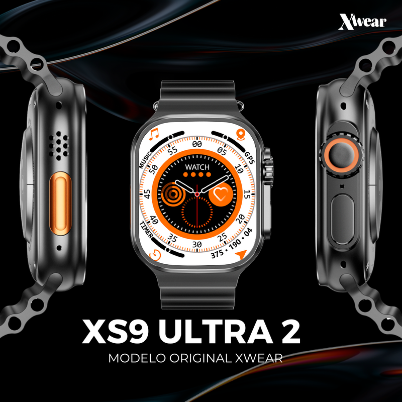 XS9 ULTRA 2 | Smartwatch XWEAR+ com Pulseira de Silicone Grátis – Qualidade e Custo-Benefício