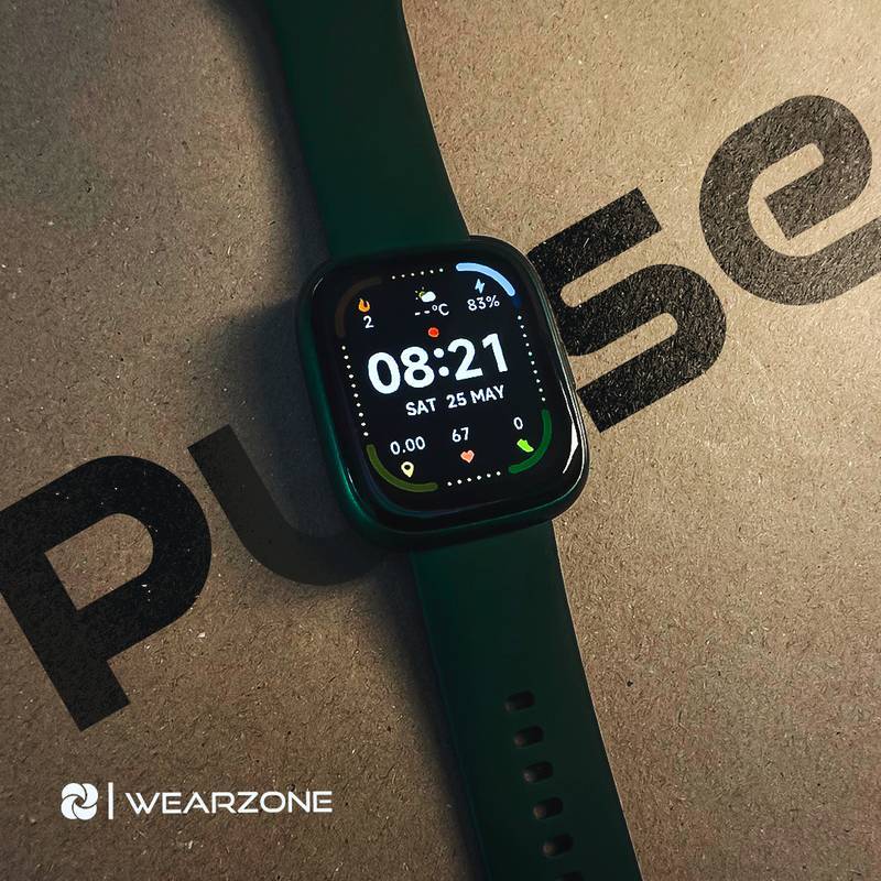 PULSE WEARZONE | Smartwatch com Alexa Integrada, Resistente à Água, Bateria de Longa Duração