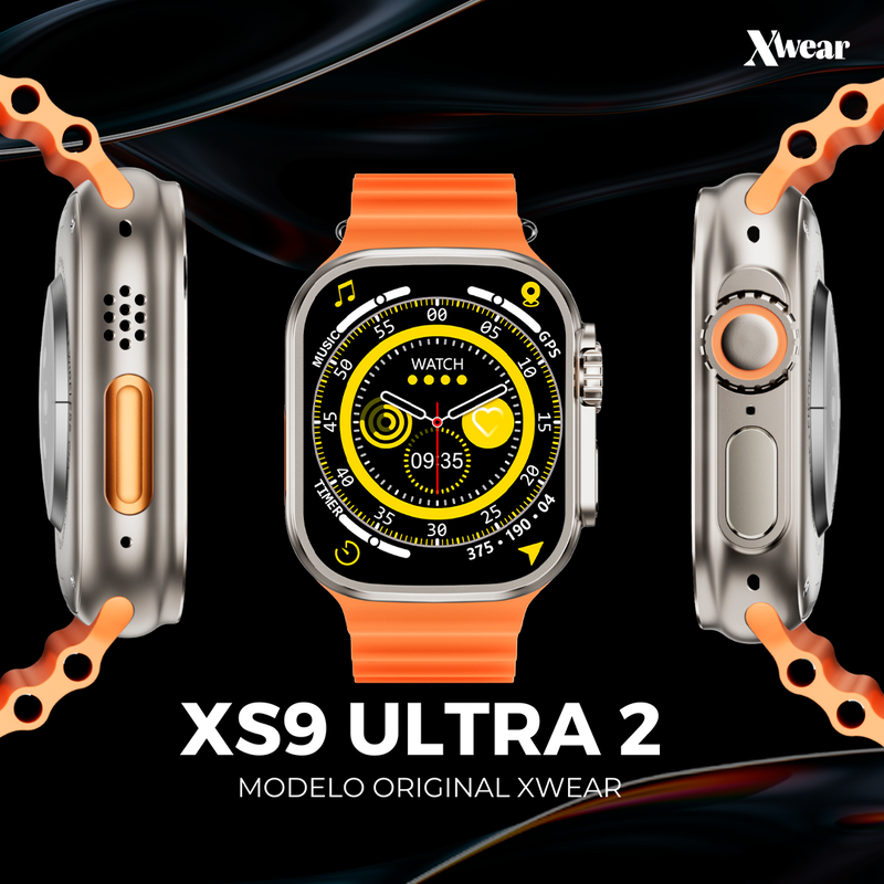 XS9 ULTRA 2 | Smartwatch XWEAR+ com Pulseira de Silicone Grátis – Qualidade e Custo-Benefício