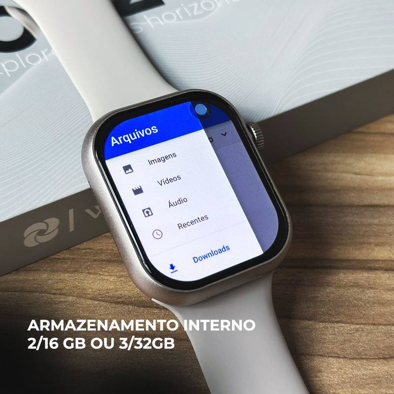 Horizon Lite+ | Smartwatch 4G com Câmera Rotativa HD | 3GB RAM + 32GB | Tela Super AMOLED