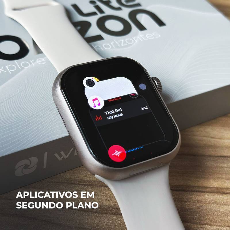 Horizon Lite+ | Smartwatch 4G com Câmera Rotativa HD | 2GB RAM + 16GB | Tela Super AMOLED