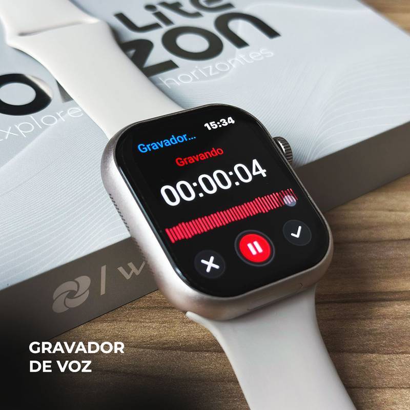 Horizon Lite+ | Smartwatch 4G com Câmera Rotativa HD | 3GB RAM + 32GB | Tela Super AMOLED
