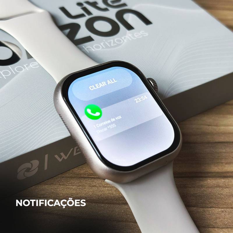 Horizon Lite+ | Smartwatch 4G com Câmera Rotativa HD | 3GB RAM + 32GB | Tela Super AMOLED