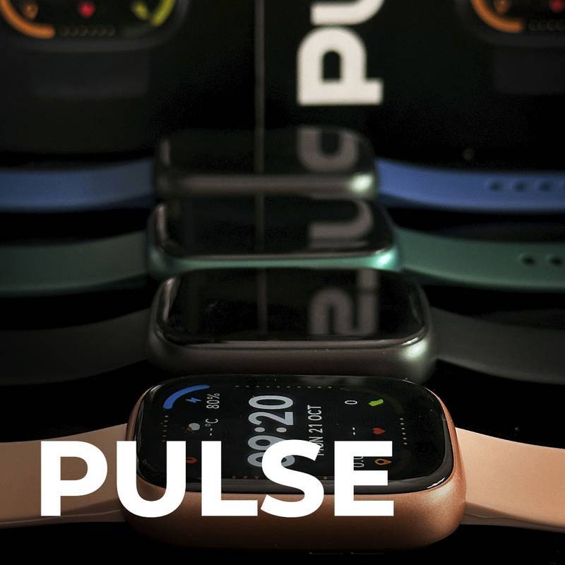PULSE WEARZONE | Smartwatch com Alexa Integrada, Resistente à Água, Bateria de Longa Duração