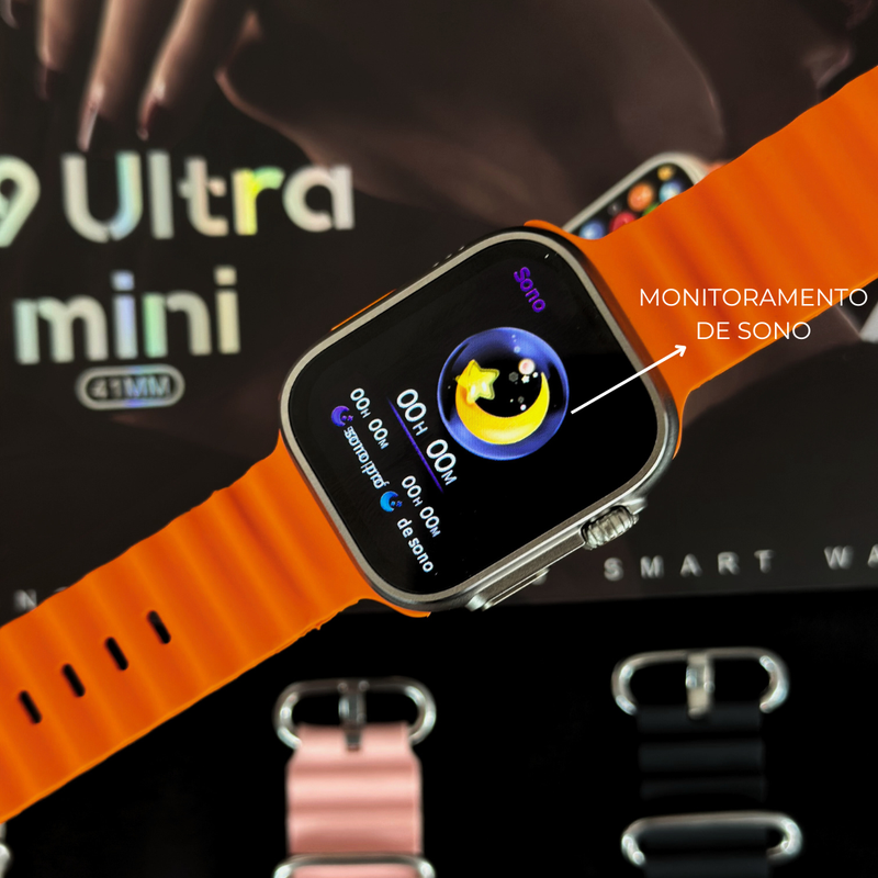 M9 ULTRA MINI | Série 9 Ultra 41mm – Design Exclusivo, Funções Avançadas e Compacto
