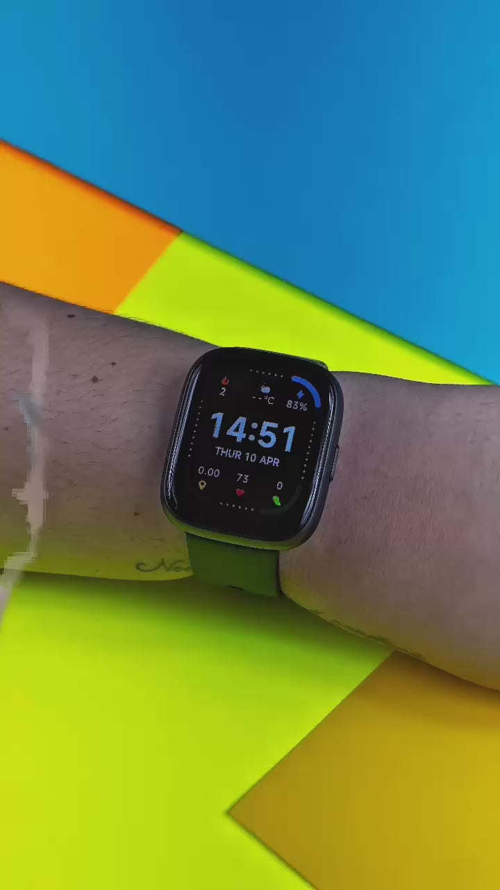 PULSE WEARZONE | Smartwatch com Alexa Integrada, Resistente à Água, Bateria de Longa Duração