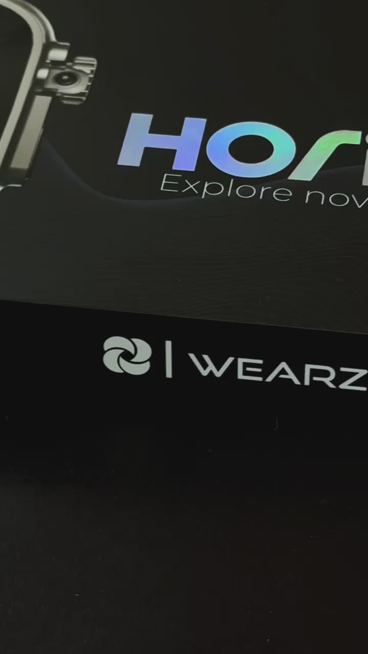 Horizon Pro | Smartwatch 4G/5G com Câmera Rotativa, Tela AMOLED e NFC | 2GB RAM + 16GB ROM