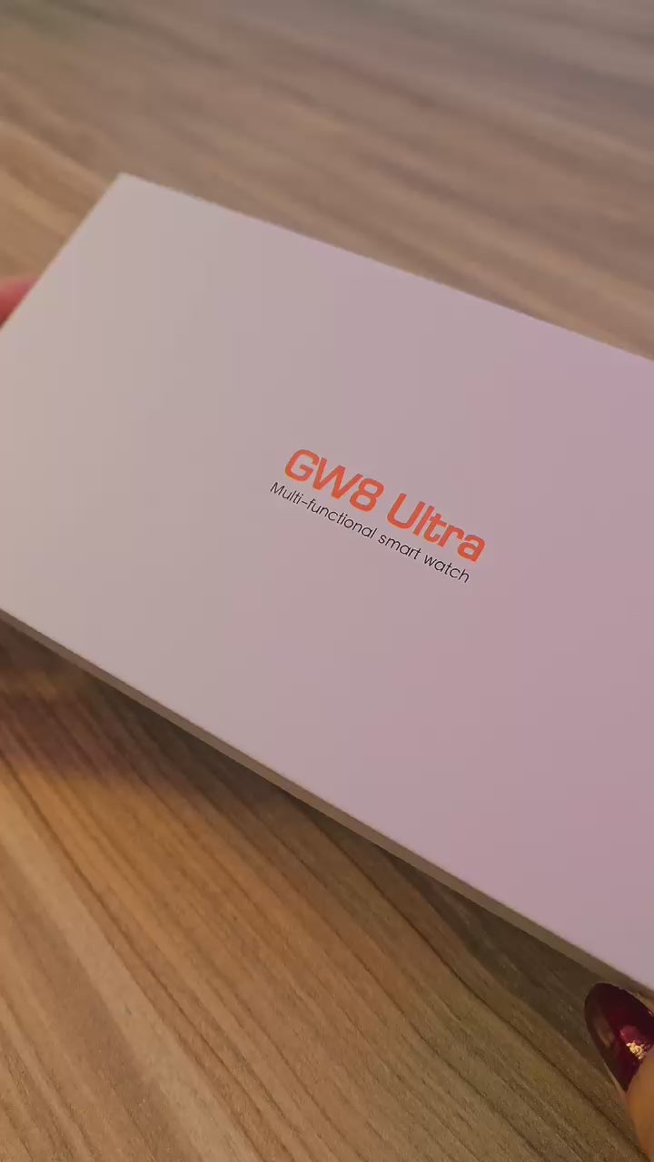 GW8 ULTRA | Smartwatch 49mm com Ótimo Acabamento + Pulseira de Silicone Grátis